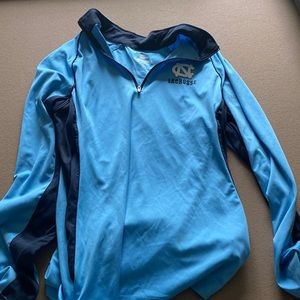 North Carolina lacrosse half zip up